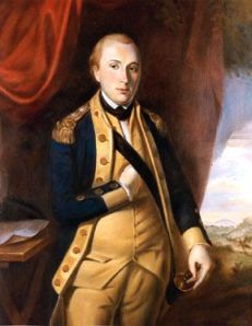 Lafayette as a Major General in the continental army