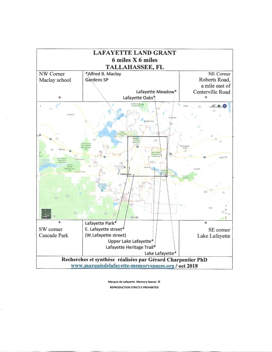 Map Tally Lafayette Land Grant GC-June-2019